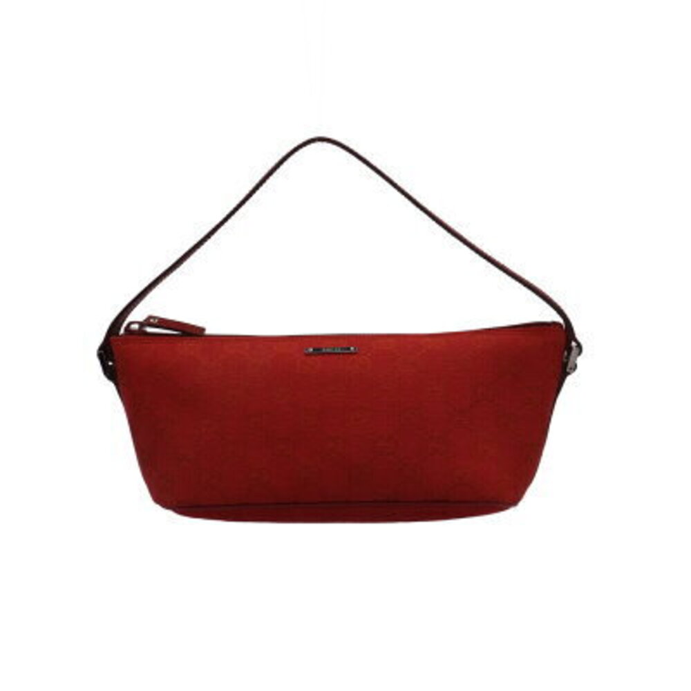 Gucci Accessory Clutch GG Canvas Handbag Red